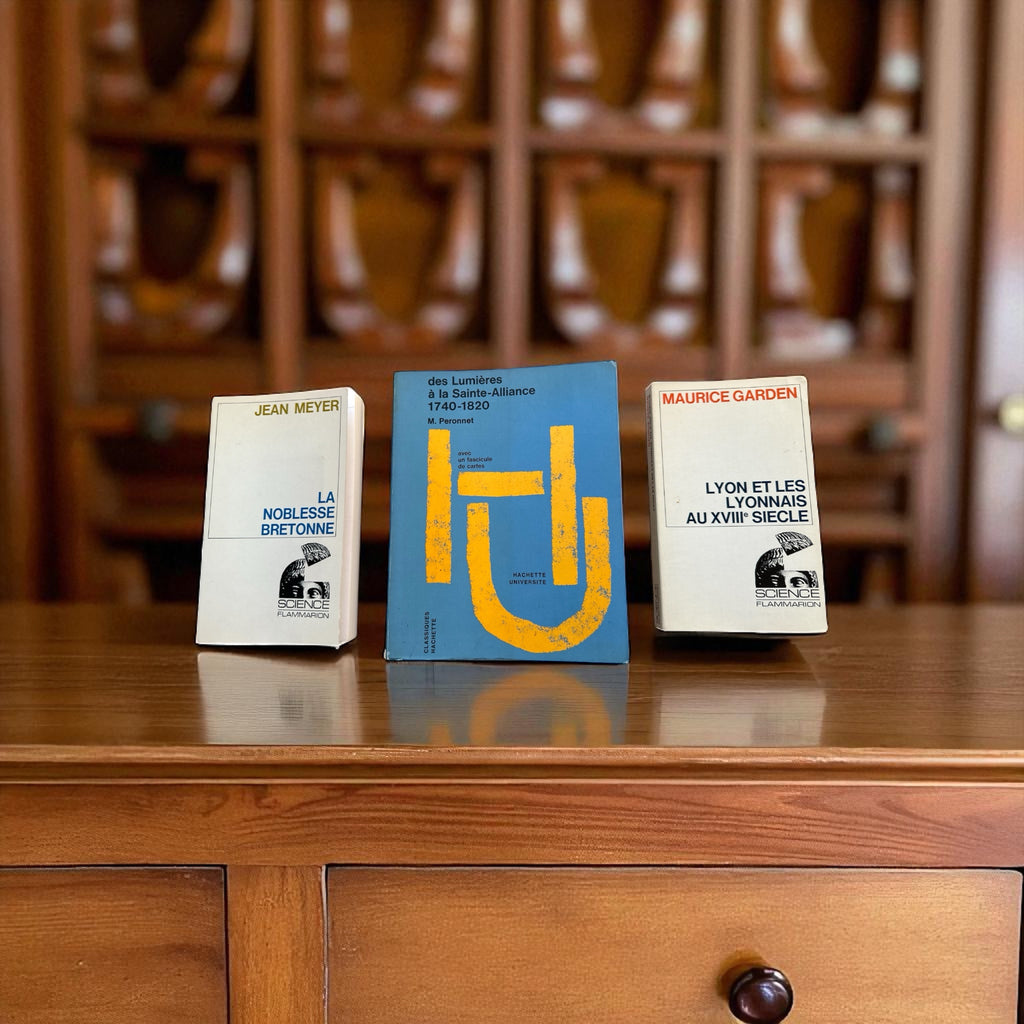 France in the 18th Century — Diplomacy, Nobility, and Provincial Life (3-Book Scholarly Bundle)