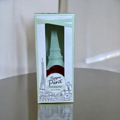 Bonjour de Paris "Gourmand" Eau de Parfum β Light Green Eiffel Tower Cap