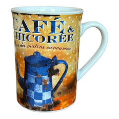 French Mug - Vintage Image Cafe Chicoree