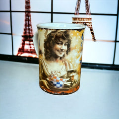 French Mug - Vintage Image Cafe Chicoree
