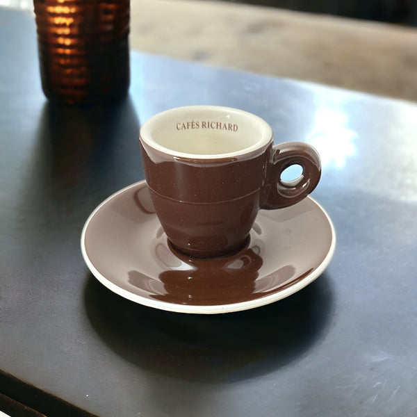 Cafés Richard French Classic Espresso Cup + Saucer – Sold Individually –  Saveur du Jour