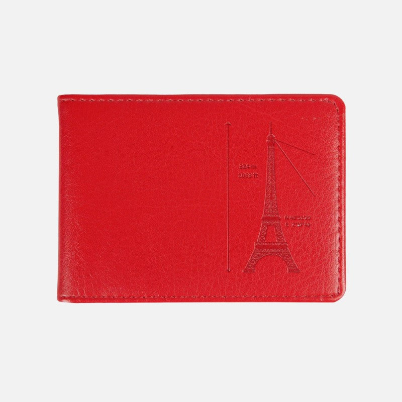 Paris Faux Leather Card Holder - Tour Eiffel