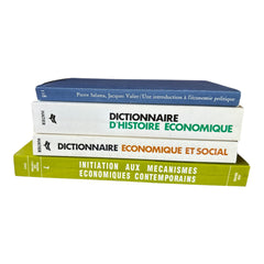 Economic Thought & Vocabulary — 19th–20th Century France (4-Book Scholarly Bundle)