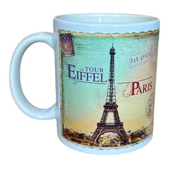 Paris Mug -  Vintage Eiffel Tower Image