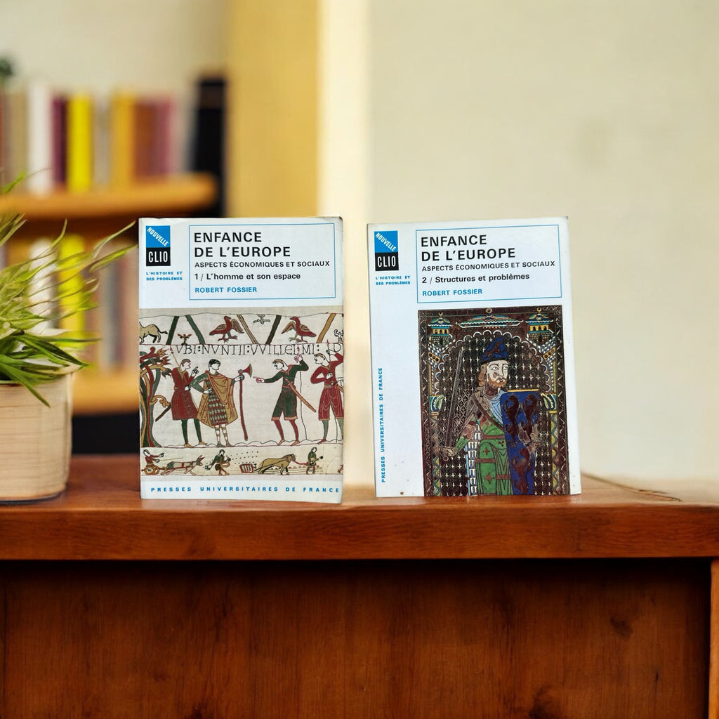 Enfance de l’Europe — 2-Volume Set by Robert Fossier (1982)