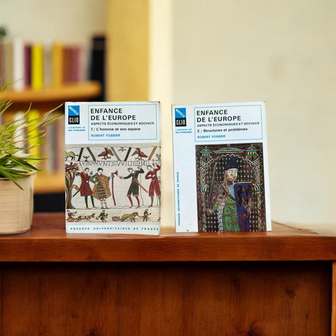 Enfance de l’Europe — 2-Volume Set by Robert Fossier (1982)