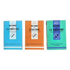 France Régionale: Provence, Languedoc & Normandie — 3-Book Historical Bundle
