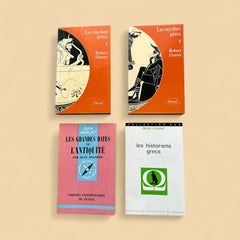 Greek Antiquity — Myth, Chronology, and Historiography (4-Book Scholarly Bundle)