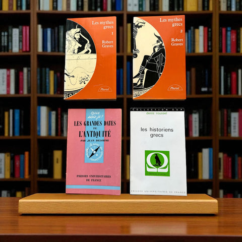 Greek Antiquity — Myth, Chronology, and Historiography (4-Book Scholarly Bundle)