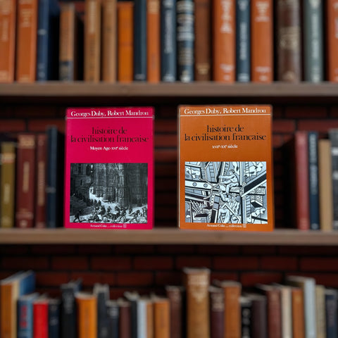 Histoire de la Civilisation Française — 2-Volume Scholarly Set (Duby & Mandrou)