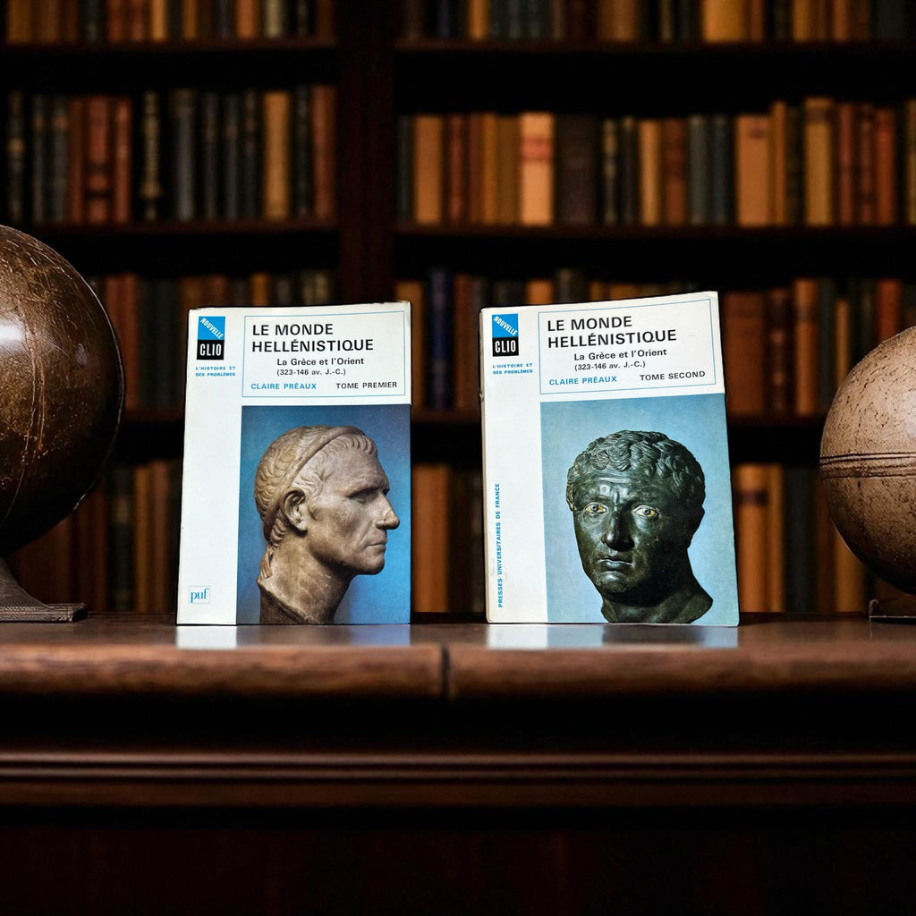 The Hellenistic World — Greece & the East (323–146 BCE), 2-Volume Scholarly Set by Claire Préaux