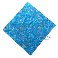 Provence Cotton Napkin Set of  6 - Kalian Blue -  Valdrome
