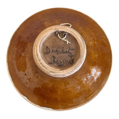 Rare Vintage French Studio Pottery Small Dish by Paul Dordet - Orientalist Style, 1950s-1960s | Collectible French Pottery | Gift Idea