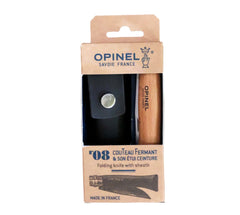 Number 8 Folding Knife & Sheath Gift Box - Opinel