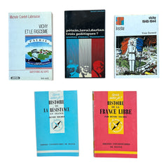 La Résistance, Vichy & La France Libre — 5-Volume Historical Bundle
