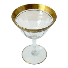Vintage Tiffin Franciscan Minton Optic Coupes/Sherbet Glasses Set of 4