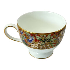 Vintage Wedgwood Augustus Leigh Shape Bone China Footed Cup Set of 2