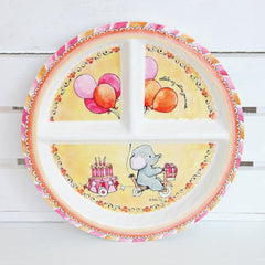 Melamine Set for Baby - Elephant (Plate, Bowl & Placemat)