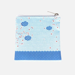 Zipper Pouch Paris - Flower & Eiffel Tower - Small