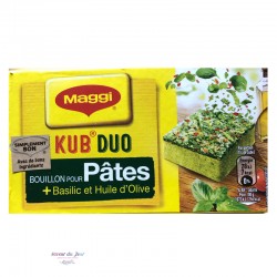 Bouillon KUB Duo for Pasta Basil & Olive Oil - Maggi