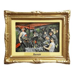 Magnet 3D Painting - Renoir, Canotiers<br>
