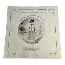 Vintage Limoges D'Arceau Limited Edition Sophie Decorative Plate