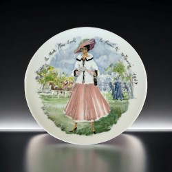 Vintage Limoges D'Arceau Limited Edition Sophie Decorative Plate