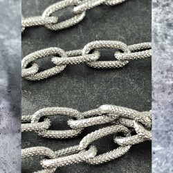 Vintage Monet Rope Length Silver Tone Chain Necklace - Classic Elegance