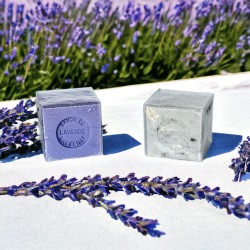 Lavender Mini Marseille Soaps - Gift Set of 2