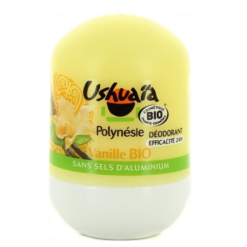 Ushuaia French Roll-on Deodorant Online. Organic, Vanilla
