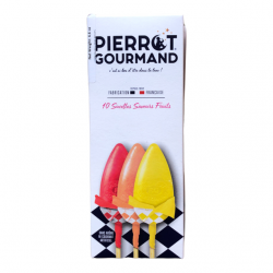 Assorted Fruit Flavored Lollipops - Pierrot Gourmand