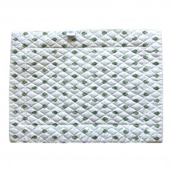 Provence Quilted Placemat - Bastide Green - Marat d'Avignon