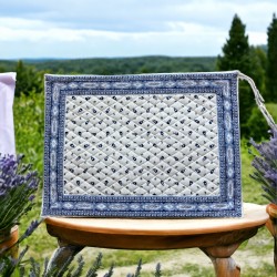 Provence Quilted Placemat - Tradition Blue & White - Marat d'Avignon