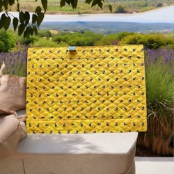 Provence Quilted Placemat - Tradition Yellow - Marat d'Avignon