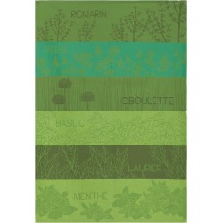 French Dish Towel - Herbes...