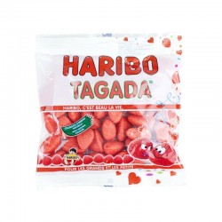 French Strawberry Tagada Candy - Haribo