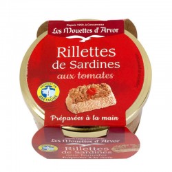 Sardine Rillettes w/ Fresh Tomatoes - Mouettes d'Arvor