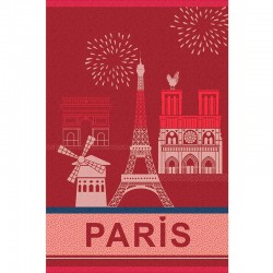 French Dish Towel - Paris...