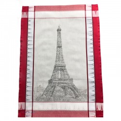French Dish Towel - Eiffel Tower