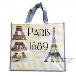 French Tote Bag - Eiffel Tower 1889