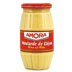 Amora Mustard de Dijon Large - 12 Jars by the Case