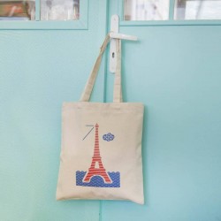 Classic French Straw Tote Bag — Paris In A Cup Tea Shop