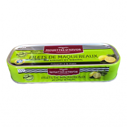 Mackerel Fillets with Lemon & Basil - Les Mouettes d'Arvor