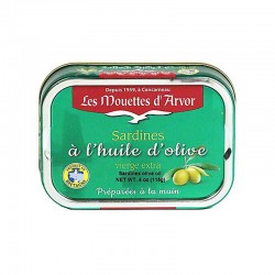 Sardines in Extra Virgin Olive Oil - Les Mouettes d'Arvor