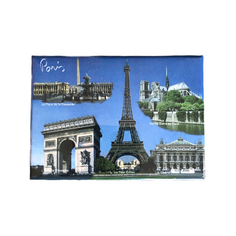 Buy Paris Magnets Online. Paris Monuments. Made in France