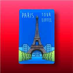 Decorative Paris Magnet - Tour Eiffel Blue