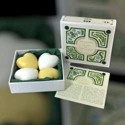 French Soap Gift Box  - Jardin à la Française Coeurs - Senteurs de