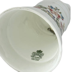 Vintage Ainsley Cottage Garden Design Collectible Bell