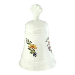 Vintage Ainsley Cottage Garden Design Collectible Bell