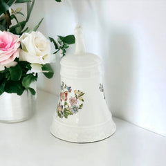 Vintage Ainsley Cottage Garden Design Collectible Bell